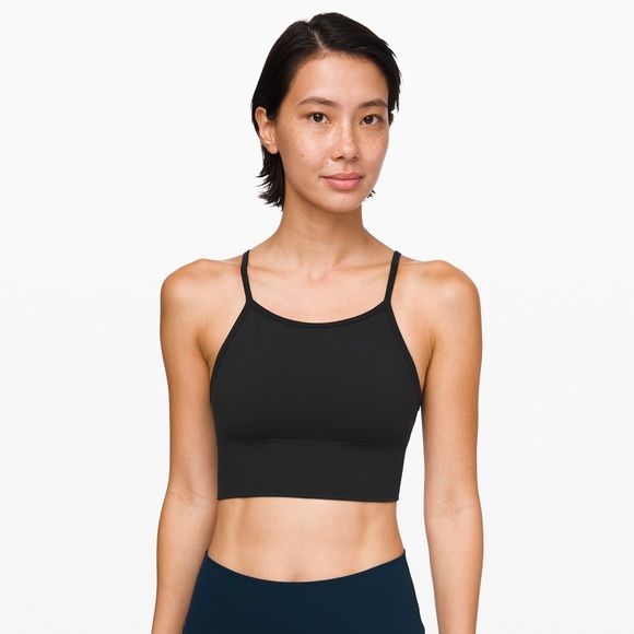 lululemon athletica Other - Lululemon Ebb to Street Bra Long Line in Black
